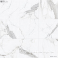 Carrara White Glazed Porcelain Tile 60x60 for Living Room